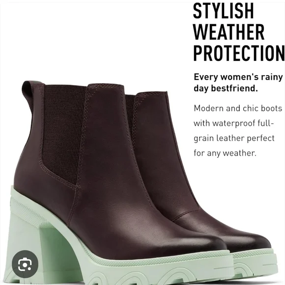 Sorel Brex Chelsea Women's Stylish Waterproof Weather Protection Boots - Picture 1 of 5